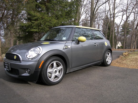 The original MINI E was made as part of a limited-production electric car test-fleet program. It only had two seats having lost the rears to batteries.