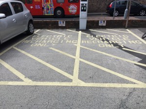 Charging spots in York