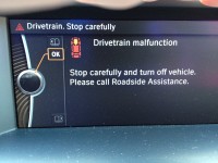 Drivetrain fault display