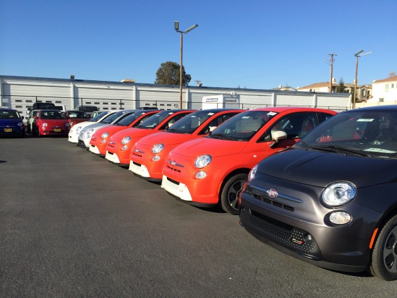 Fiat 500 EVs